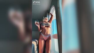 TikTok Tits: Someone to Look Up To ♥️♥️ #2