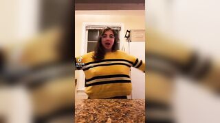 TikTok Tits: Big Bouncing Bumble Bee ♥️♥️ #2