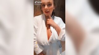 TikTok Thot: Bath robe #2