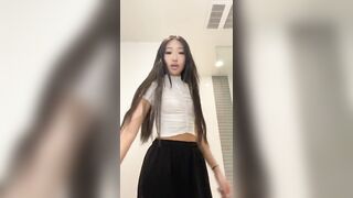 TikTok Thot: Sheer blouse. Claims to be top 1% on OF #4