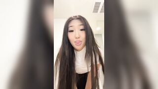 TikTok Thot: Sheer blouse. Claims to be top 1% on OF #2