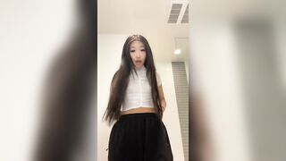 TikTok Thot: Sheer blouse. Claims to be top 1% on OF #3