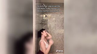 TikTok Thot: Blowjob in the shower #4