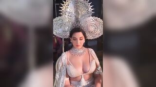 TikTok Thot: Middle Eastern wedding dress #4