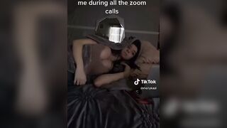 TikTok Thot: Zoom calls #4