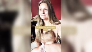 TikTok Thot: Milk breast feed #4