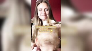 TikTok Thot: Milk breast feed #2