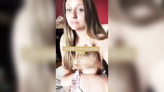 TikTok Thot: Milk breast feed #3