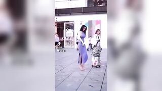 TikTok Thot: Big tit Chinese fashion #1