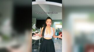 TikTok Thot: Boob cutout #1