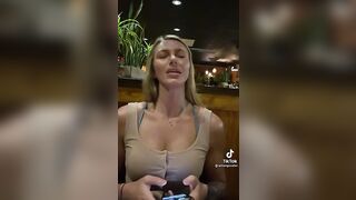 TikTok Thot: Drunk hard nipplrs #4