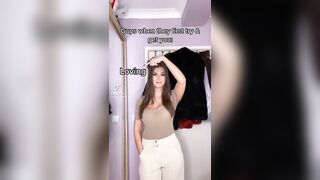 TikTok Thot: cleavage jiggle #2