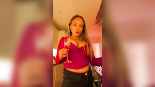 TikTok Thot: Champagne ♥️♥️ #3