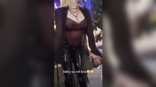 TikTok Thot: Billie Eilish big boob cleavage #4