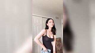 TikTok Thot: Putting on jeans #3