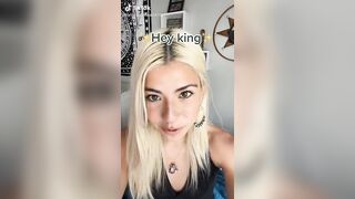 TikTok Thot: Hey king ♥️♥️, your balls are hanging really low today #2