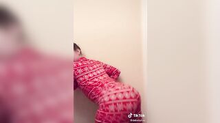 TikTok Ass: Time to break out the Christmas PJs! #4
