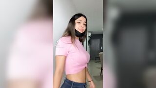 TikTok Ass: The girl in the pink though #2