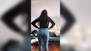 TikTok Ass: White girls always look good in jeans. #2