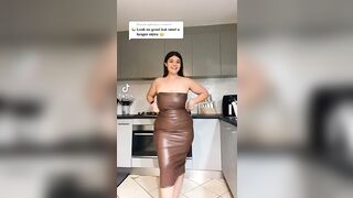 Big curves in a dress