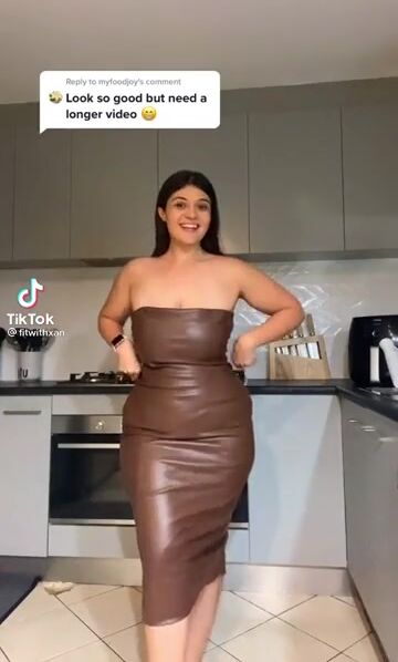 Big curves in a dress