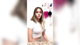 TikTok Hotties: Keep a look out! She said she’ll post full video at 100k likes #1
