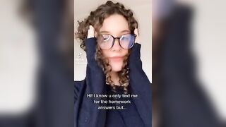 TikTok Hotties: Cutie with Glasses #1