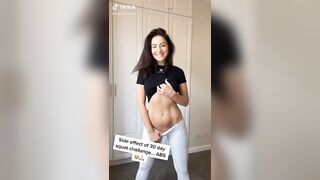 She’s fit and work hard for it ????