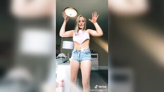 TikTok Hotties: Cute with a slight underboob #4