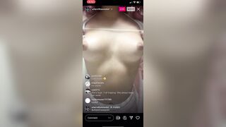 TikTok Hotties: Cute girl flashes her boobs #4
