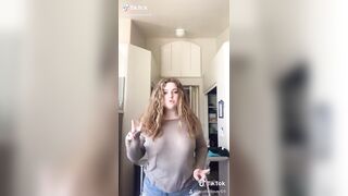 TikTok Big Titties: Braless shakes #2