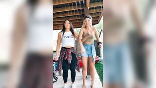 TikTok Hotties: That tank top is holding on for dear life ♥️♥️ #3