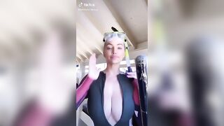 TikTok Tits: Scuba time #3