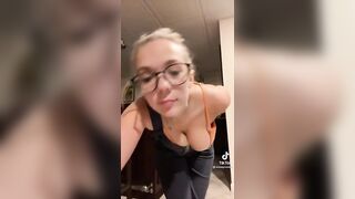 TikTok Tits: Bib Drop ♥️♥️ #4