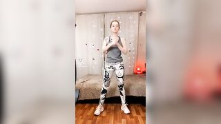 TikTok Tits: @harleyspy1 Dancing for you #1