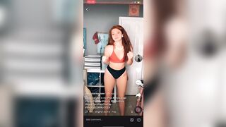 TikTok Hotties: Insanely thick red head♥️♥️♥️♥️ #4