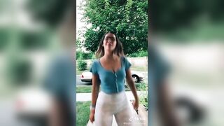 TikTok Hotties: See through a little in the leggings from the back #3