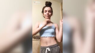 TikTok Hotties: See enclosed hard nippley titties #2