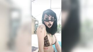 TikTok Tits: Oh My Goth ♥️♥️ #1