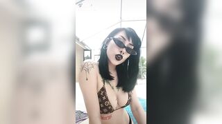 TikTok Tits: Oh My Goth ♥️♥️ #2