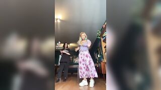 TikTok Tits: hippie dances @elsaeww #2