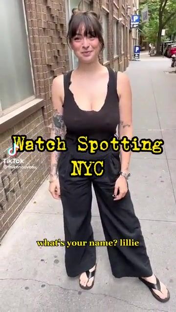 This is a watch tiktok but her tits are still amazing. Cool watch too ????: Mikenouveau