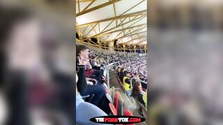 TikTok Hotties: This is how my friend and I support athletes! Would you like to sit next to us? )) #2