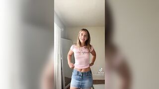 TikTok Tits: she said something about a shiny moment, but I was distracted #3