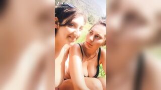 TikTok Tits: Italian Double Trouble #2