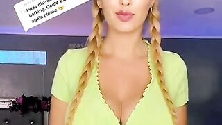 TikTok Tits: 4 minutes of TikTok thots begging for facials #2