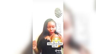 TikTok Tits: So close her @ is tooprettyk #4