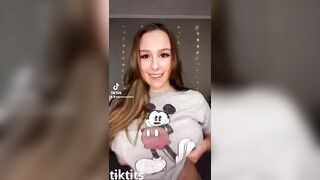 TikTok Tits: Had to slow it down she was too fast ♥️♥️♥️♥️ #1