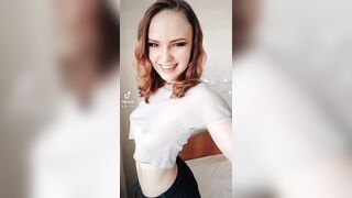 TikTok Tits: Do you like the way my tits shake? #1