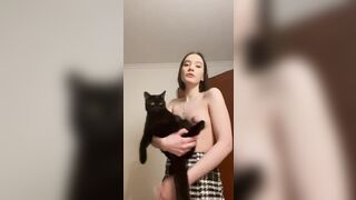 TikTok Hotties: what will u choose: play with me or play with my pussy? ;) #2